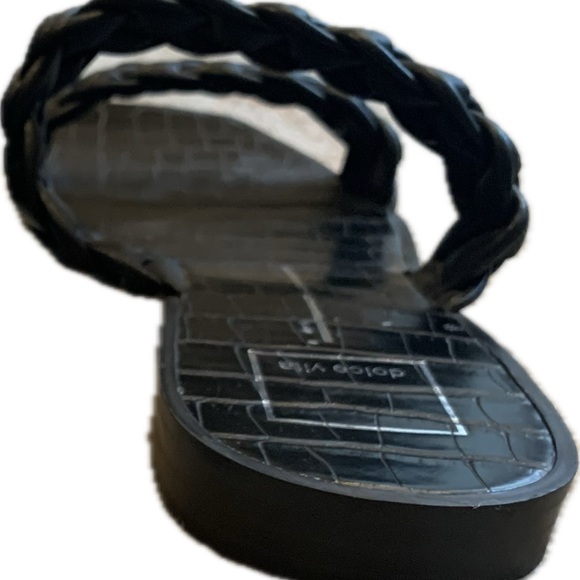 Dolce Vita Indy Slide Sandal Black EUC - Picture 8 of 8